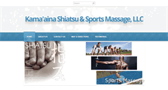 Desktop Screenshot of kamaainashiatsu.com