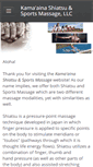 Mobile Screenshot of kamaainashiatsu.com